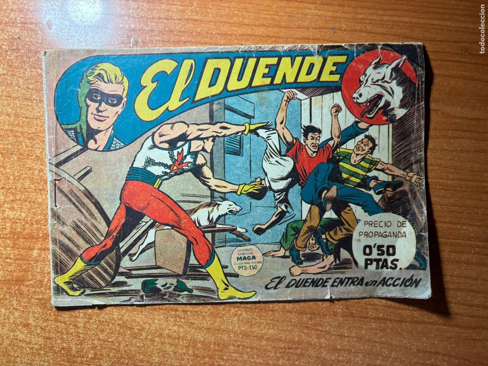 Tebeos: EL DUENDE N&ordm; 1 EDITORIAL MAGA 1961 ORIGINAL