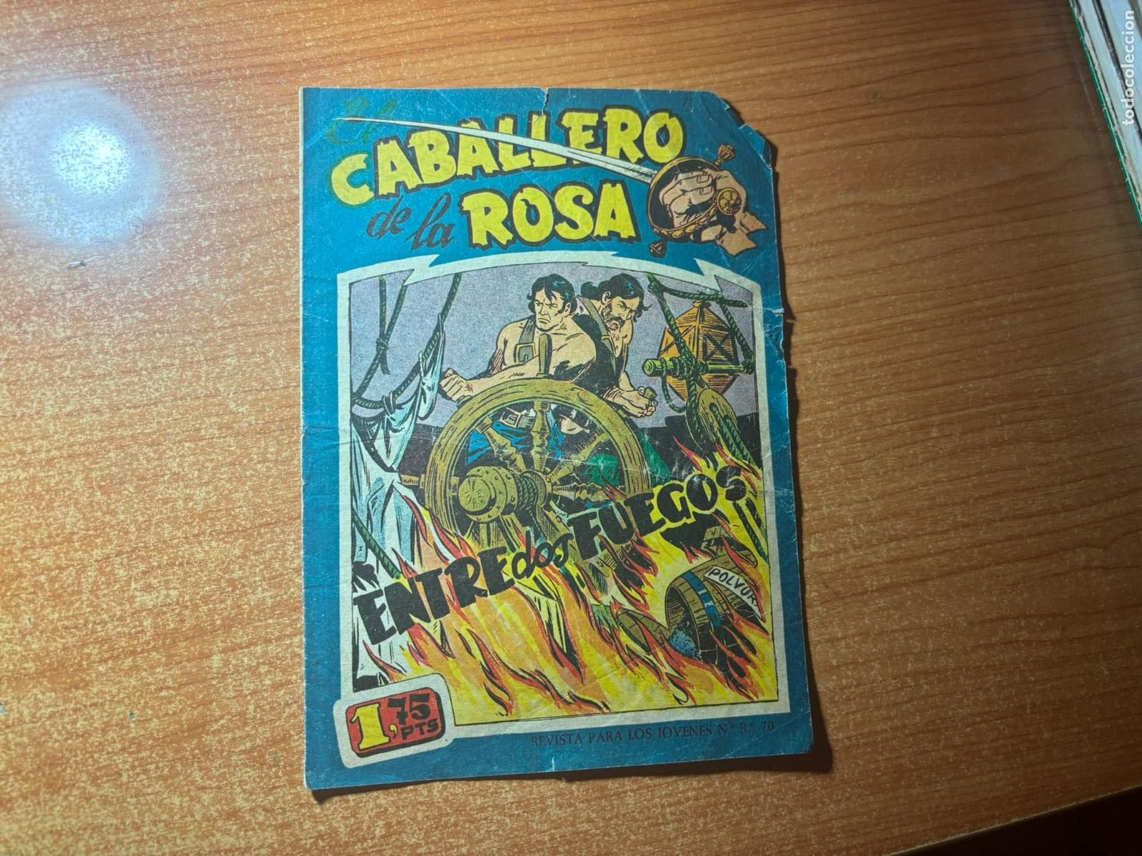Tebeos: EL CABALLERO DE LA ROSA N&ordm; 5 EDITORIAL MAGA ORIGINAL