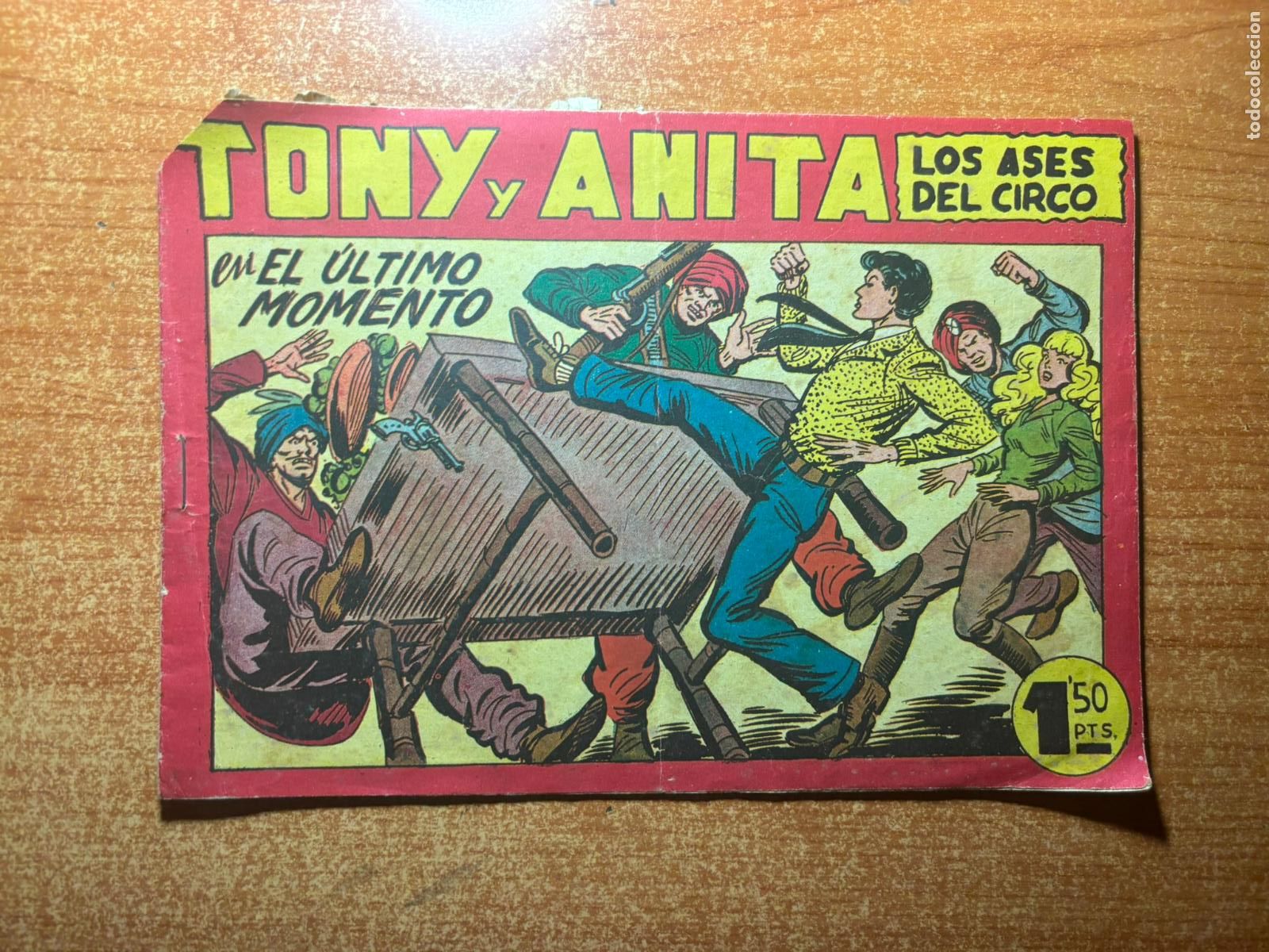 Tebeos: TONY Y ANITA N&ordm; 134 EDITORIAL MAGA ORIGINAL