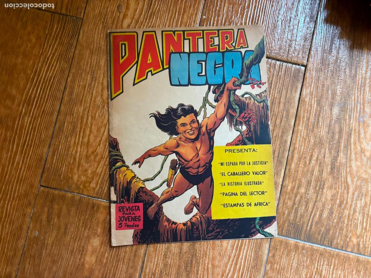 Tebeos: PANTERA NEGRA REVISTA N&ordm; 7 EDITORIAL MAGA