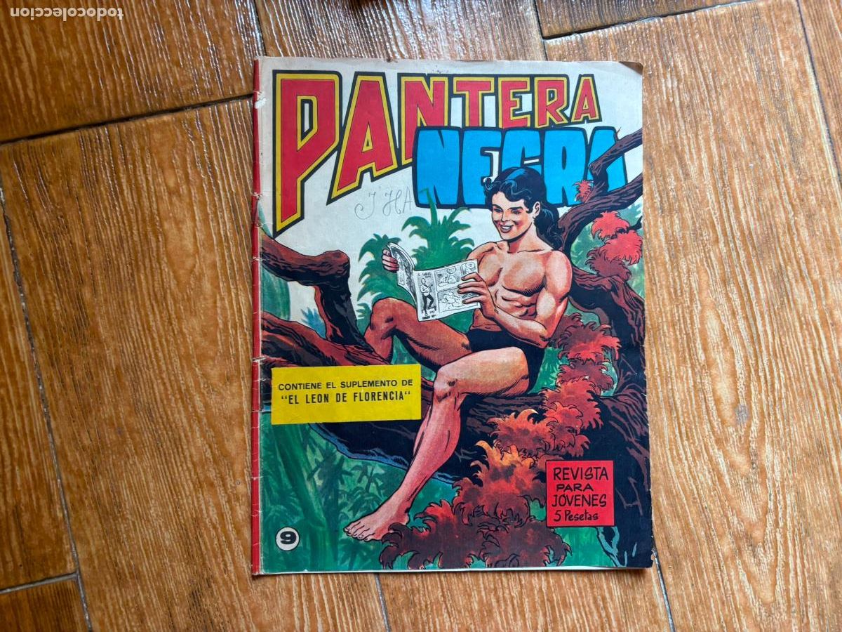 Tebeos: PANTERA NEGRA REVISTA N&ordm; 9 EDITORIAL MAGA