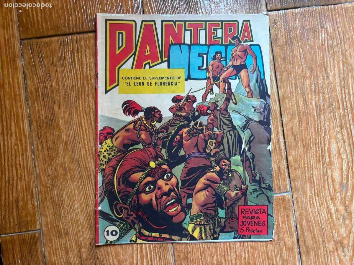 Tebeos: PANTERA NEGRA REVISTA N&ordm; 10 EDITORIAL MAGA