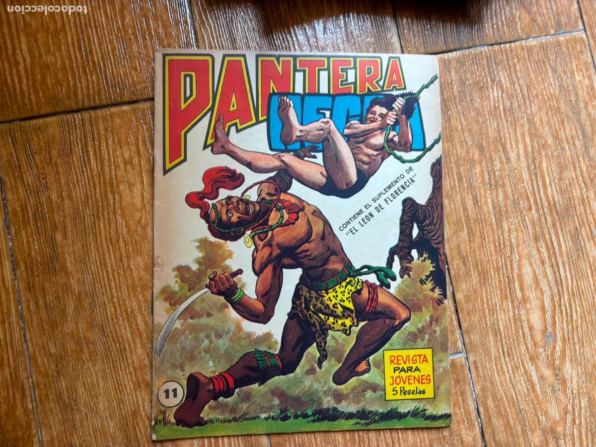 Tebeos: PANTERA NEGRA REVISTA N&ordm; 11 EDITORIAL MAGA