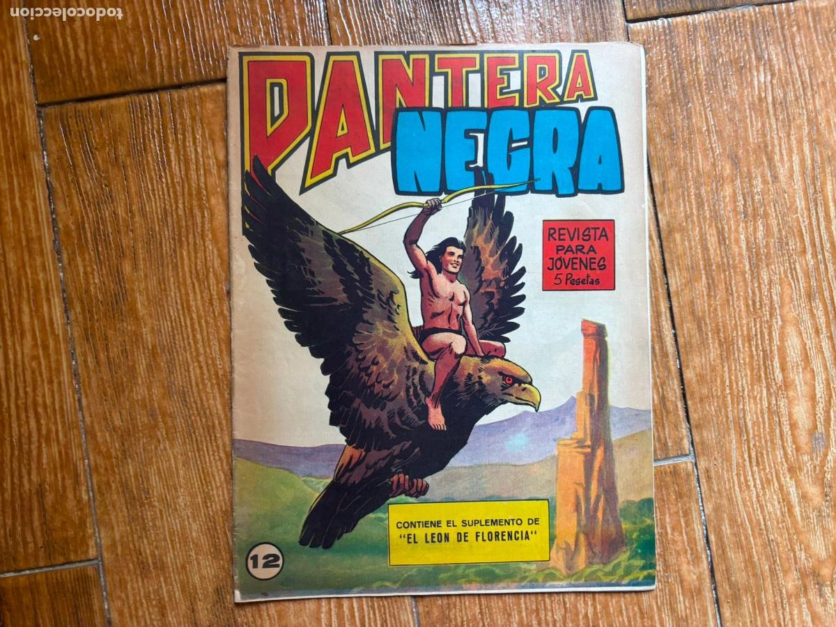 Tebeos: PANTERA NEGRA REVISTA N&ordm; 12 EDITORIAL MAGA