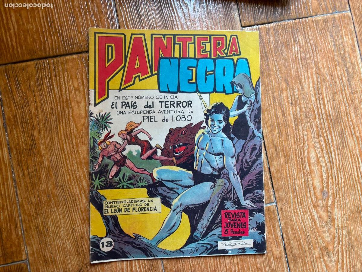 Tebeos: PANTERA NEGRA REVISTA N&ordm; 13 EDITORIAL MAGA