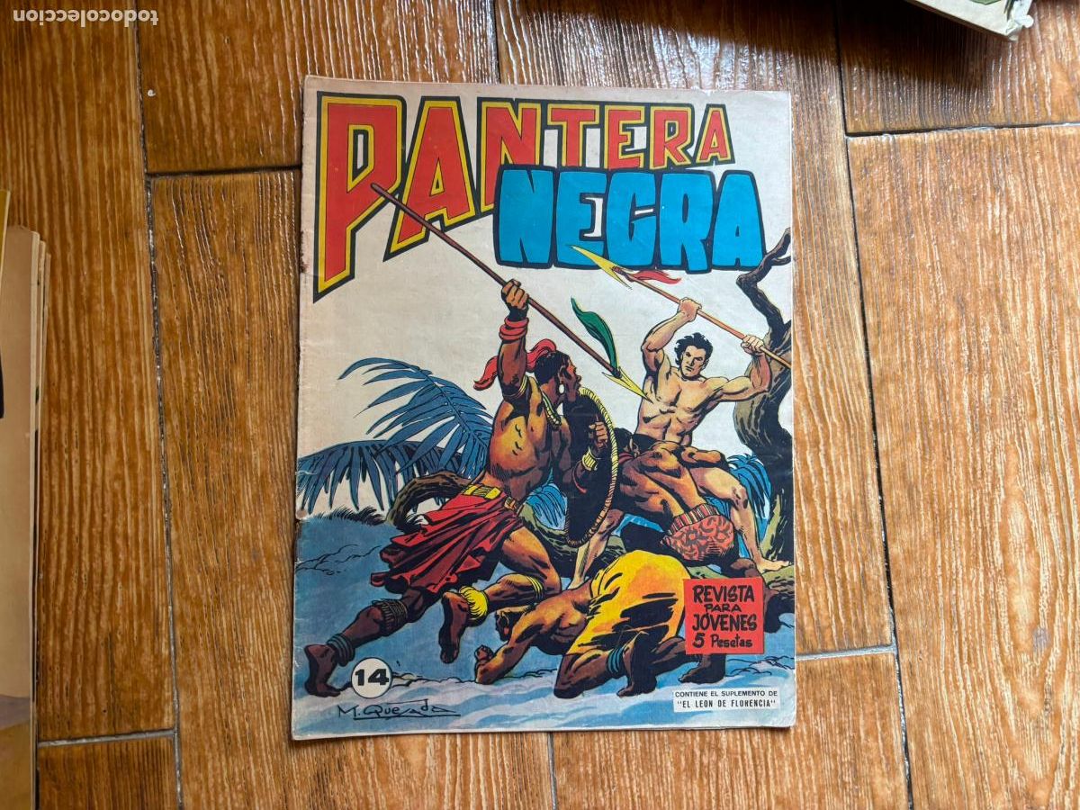Tebeos: PANTERA NEGRA REVISTA N&ordm; 14 EDITORIAL MAGA