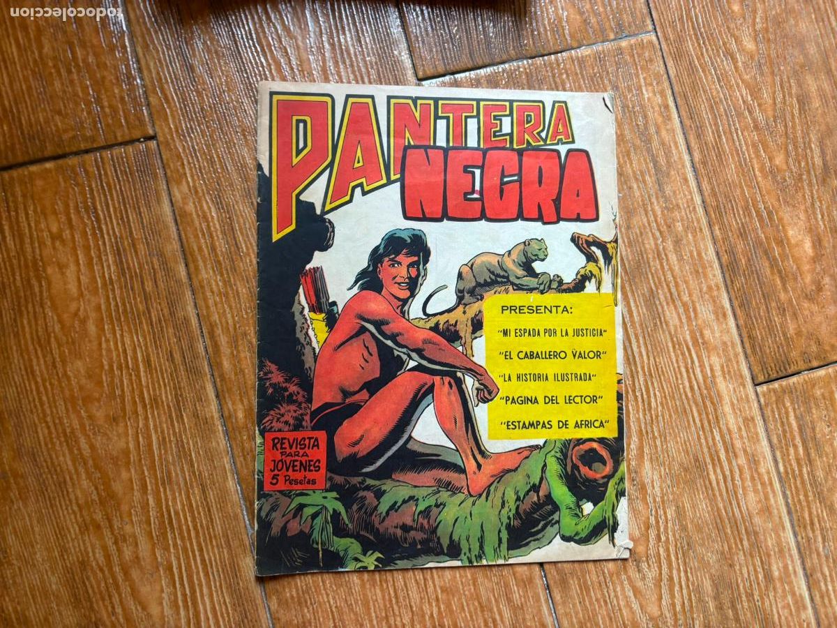 Tebeos: PANTERA NEGRA REVISTA N&ordm; 4 EDITORIAL MAGA