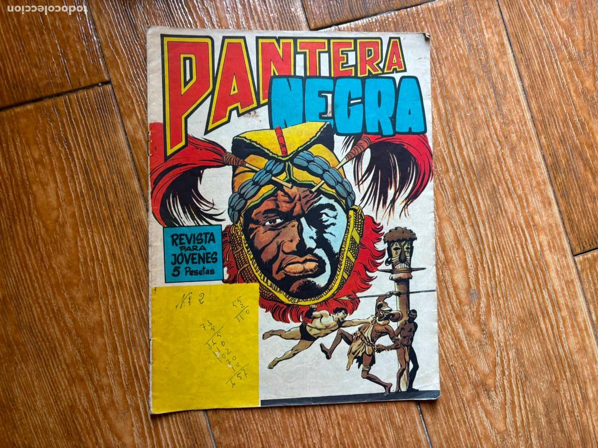 Tebeos: PANTERA NEGRA REVISTA N&ordm; 2 EDITORIAL MAGA
