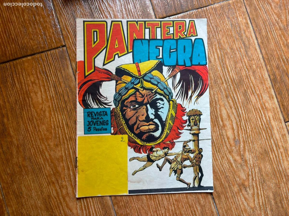 Tebeos: PANTERA NEGRA REVISTA N&ordm; 2 EDITORIAL MAGA