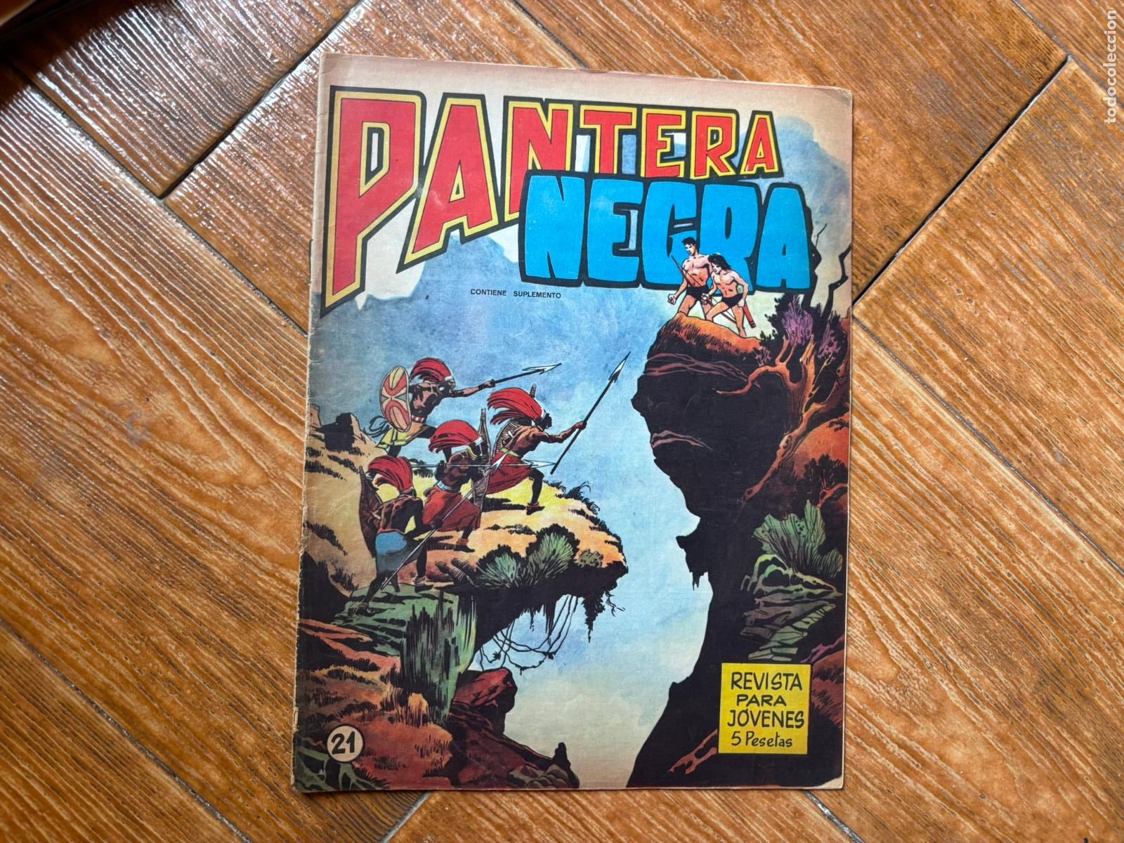 Tebeos: PANTERA NEGRA REVISTA N&ordm; 21 EDITORIAL MAGA