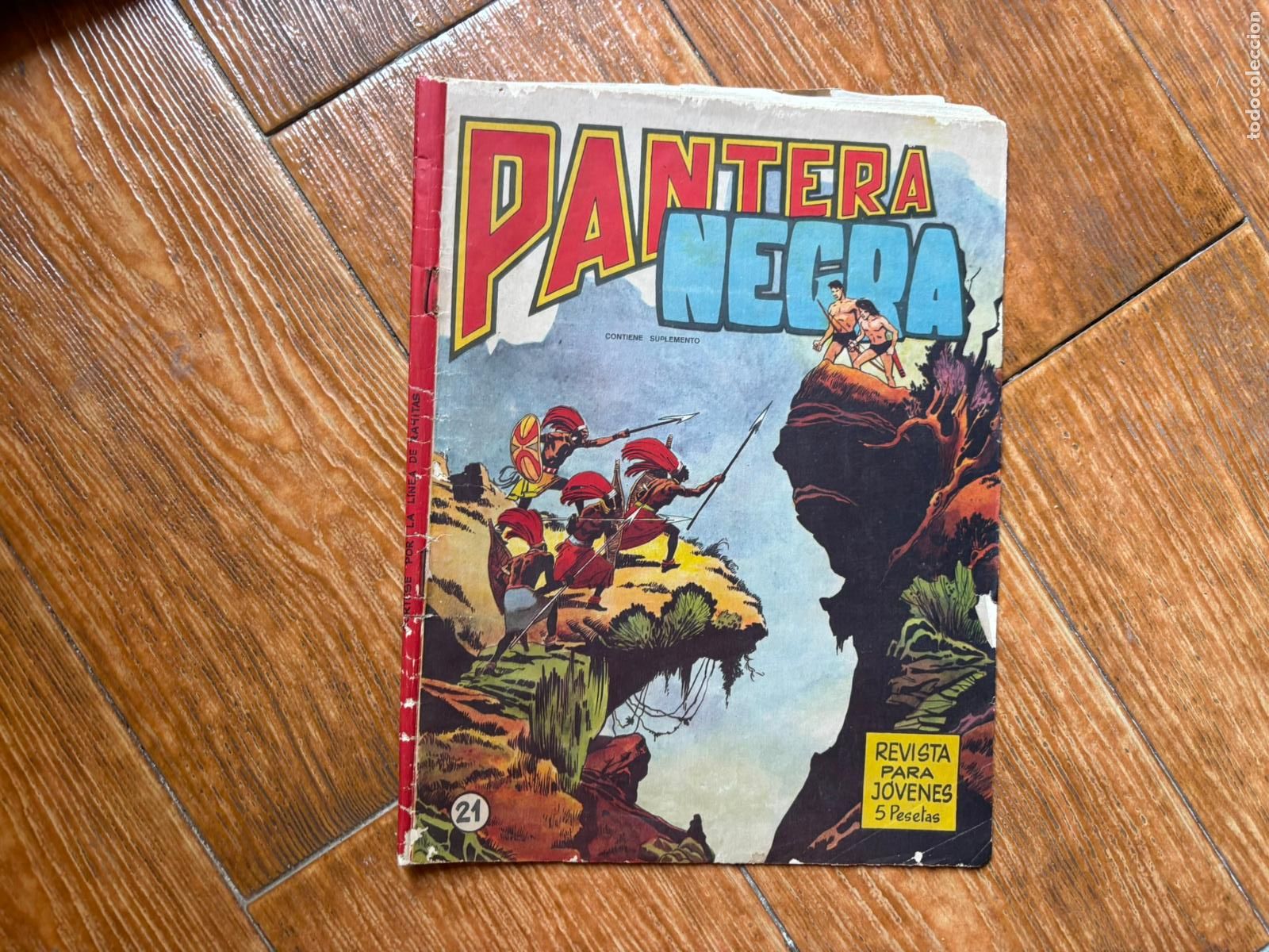 Tebeos: PANTERA NEGRA REVISTA N&ordm; 21 EDITORIAL MAGA