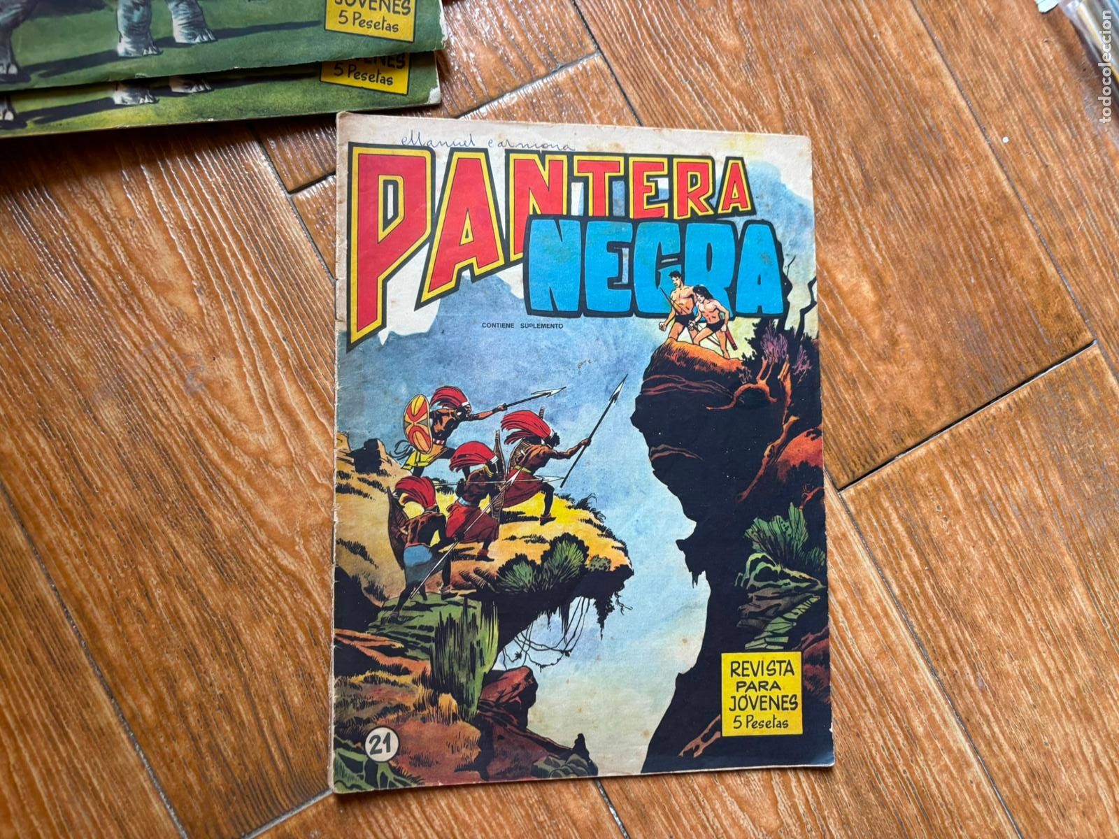 Tebeos: PANTERA NEGRA REVISTA N&ordm; 21 EDITORIAL MAGA