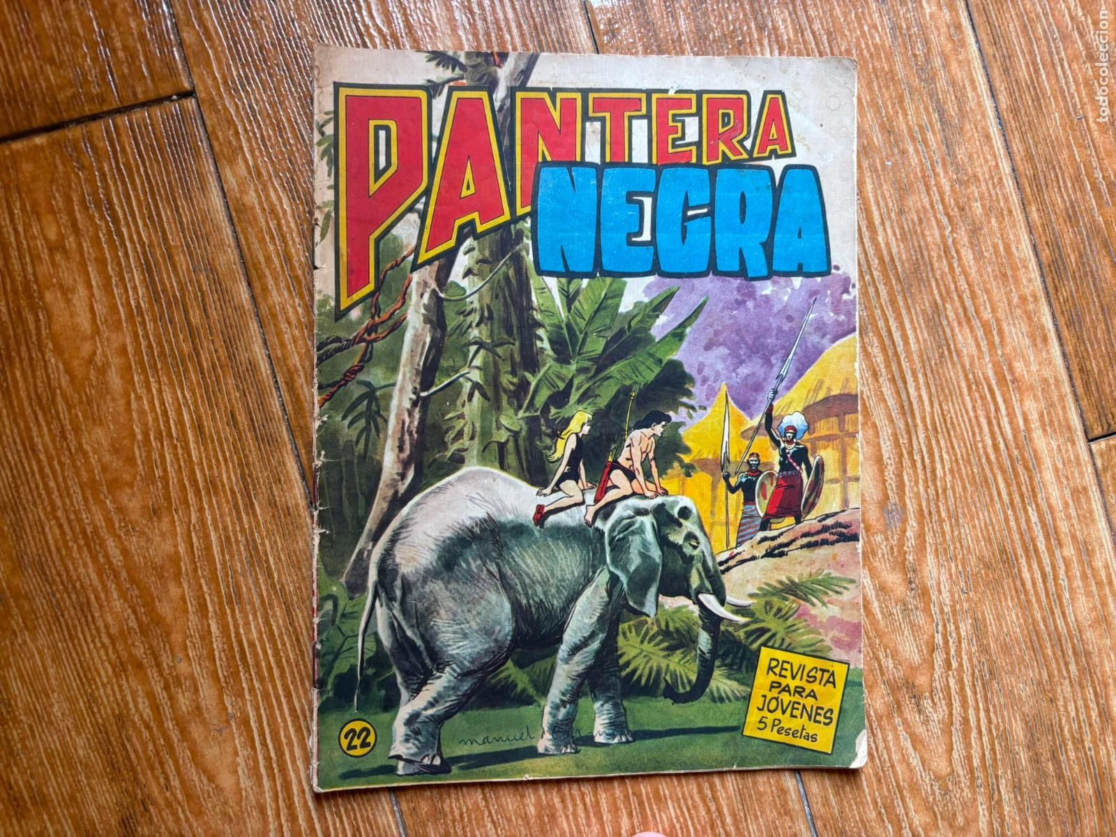 Tebeos: PANTERA NEGRA REVISTA N&ordm; 22 EDITORIAL MAGA