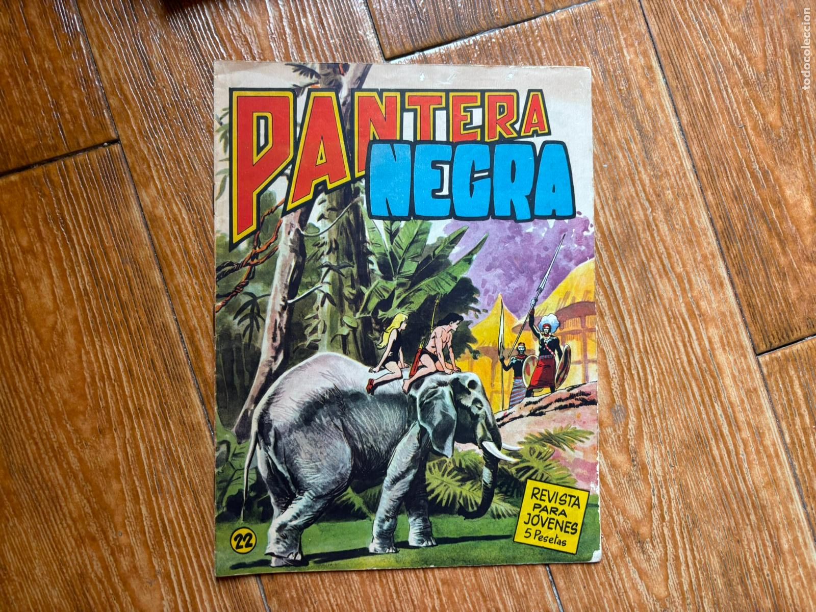 Tebeos: PANTERA NEGRA REVISTA N&ordm; 22 EDITORIAL MAGA
