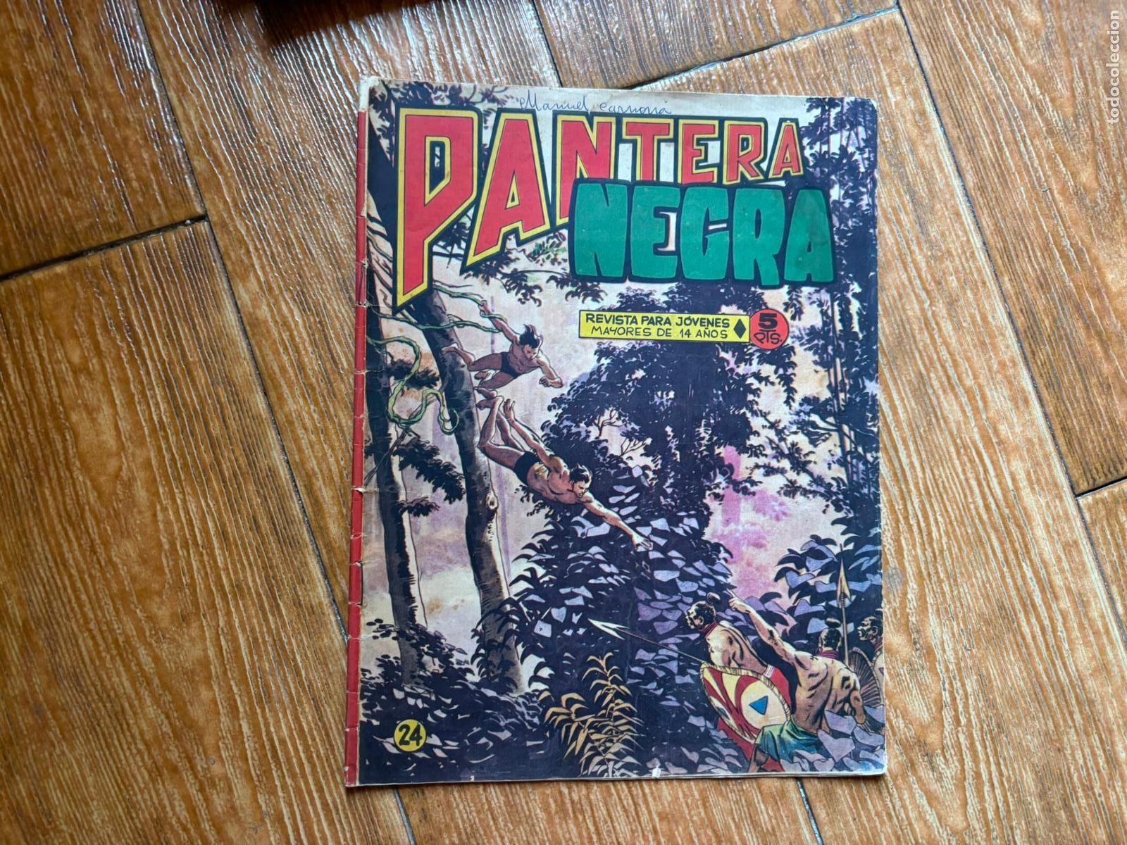 Tebeos: PANTERA NEGRA REVISTA N&ordm; 24 EDITORIAL MAGA