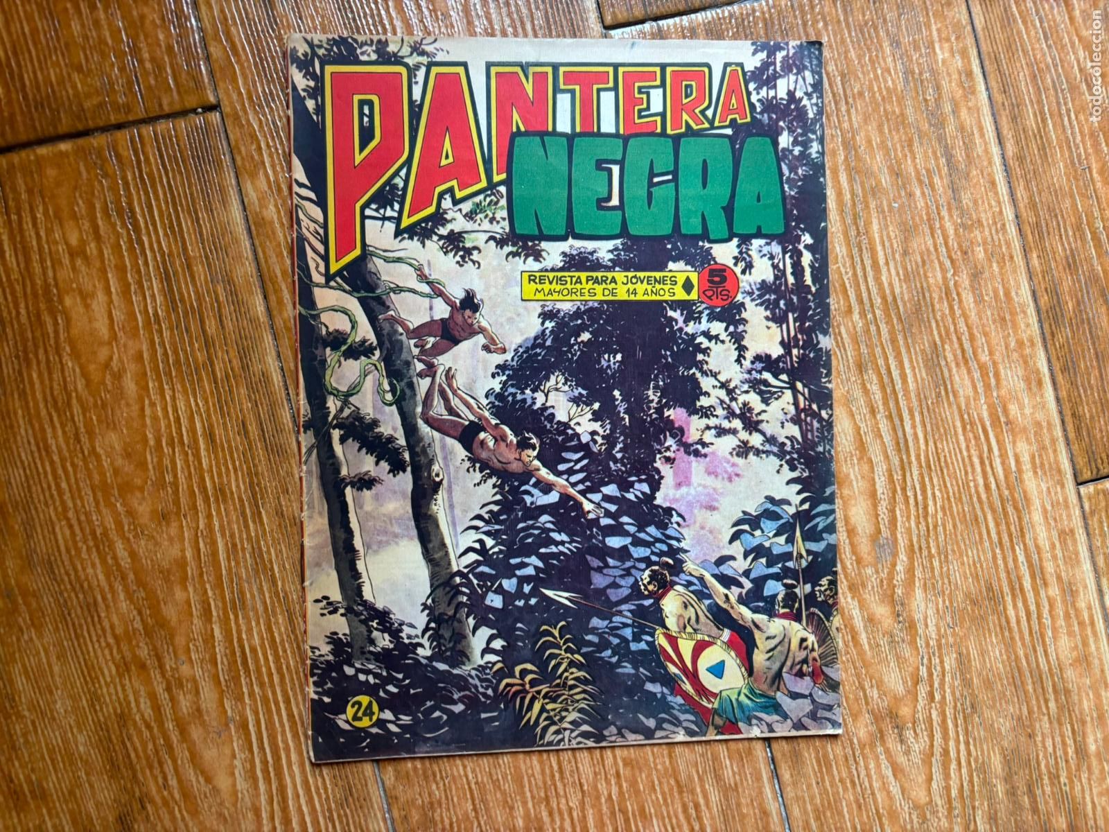 Tebeos: PANTERA NEGRA REVISTA N&ordm; 24 EDITORIAL MAGA