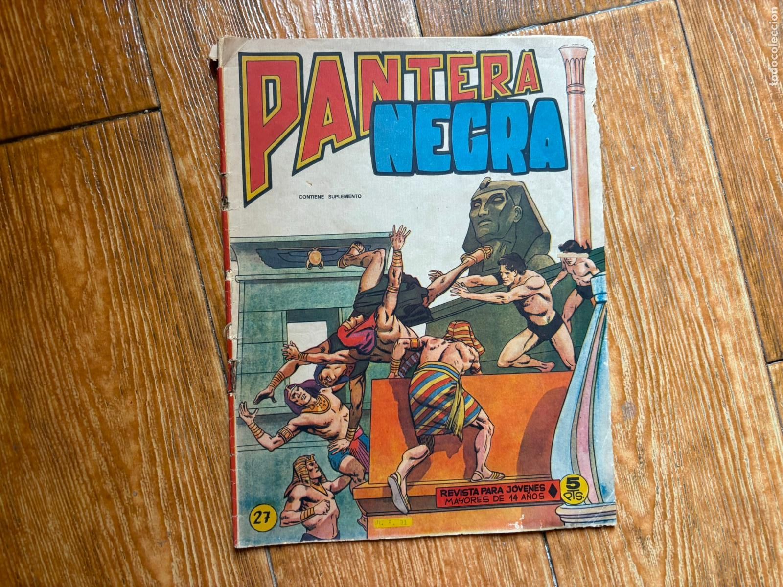 Tebeos: PANTERA NEGRA REVISTA N&ordm; 27 EDITORIAL MAGA