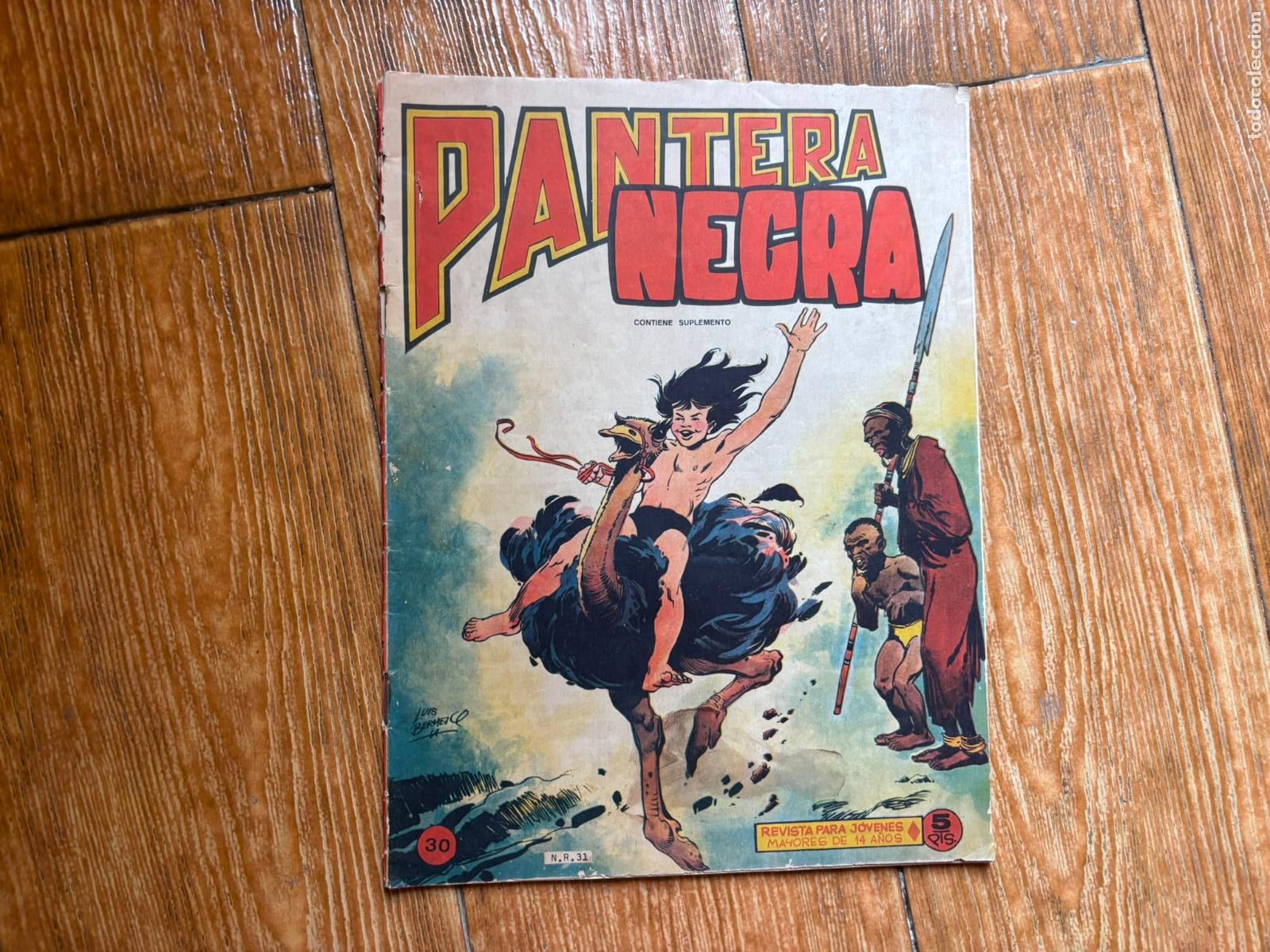 Tebeos: PANTERA NEGRA REVISTA N&ordm; 30 EDITORIAL MAGA