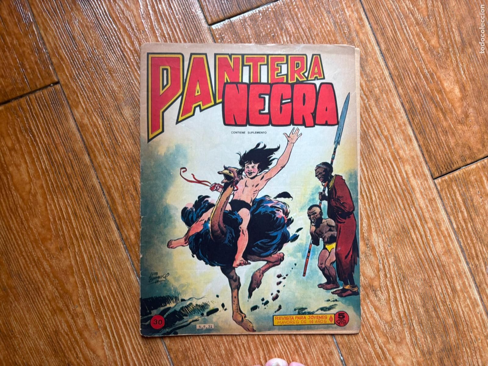 Tebeos: PANTERA NEGRA REVISTA N&ordm; 30 EDITORIAL MAGA