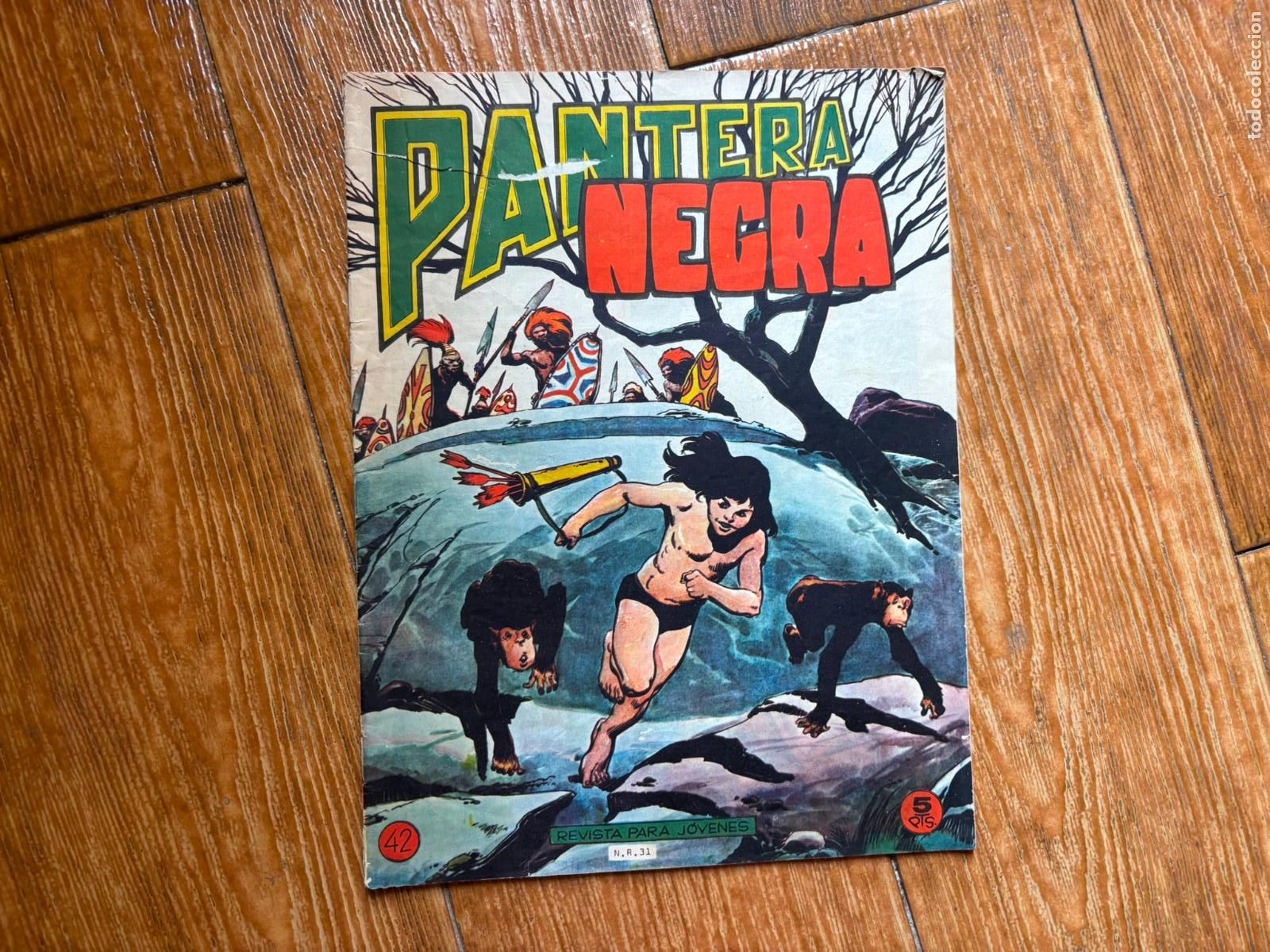 Tebeos: PANTERA NEGRA REVISTA N&ordm; 42 EDITORIAL MAGA