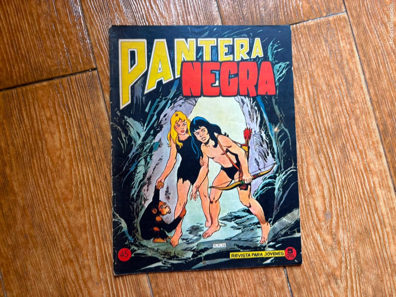 Tebeos: PANTERA NEGRA REVISTA N&ordm; 45 EDITORIAL MAGA