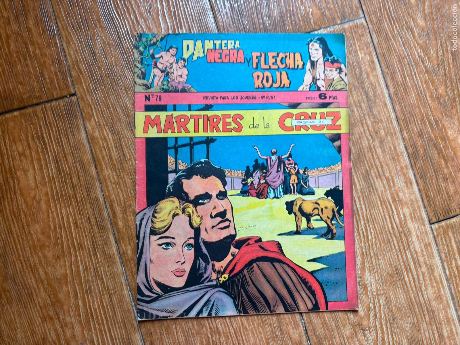 Tebeos: PANTERA NEGRA REVISTA N&ordm; 79 EDITORIAL MAGA
