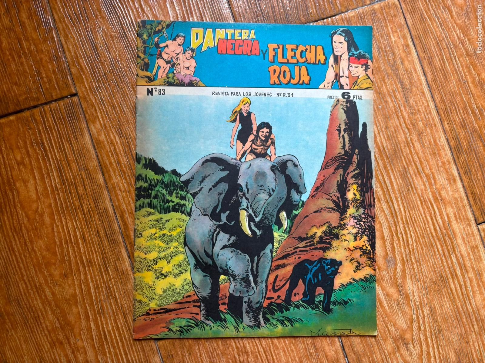 Tebeos: PANTERA NEGRA REVISTA N&ordm; 83 EDITORIAL MAGA