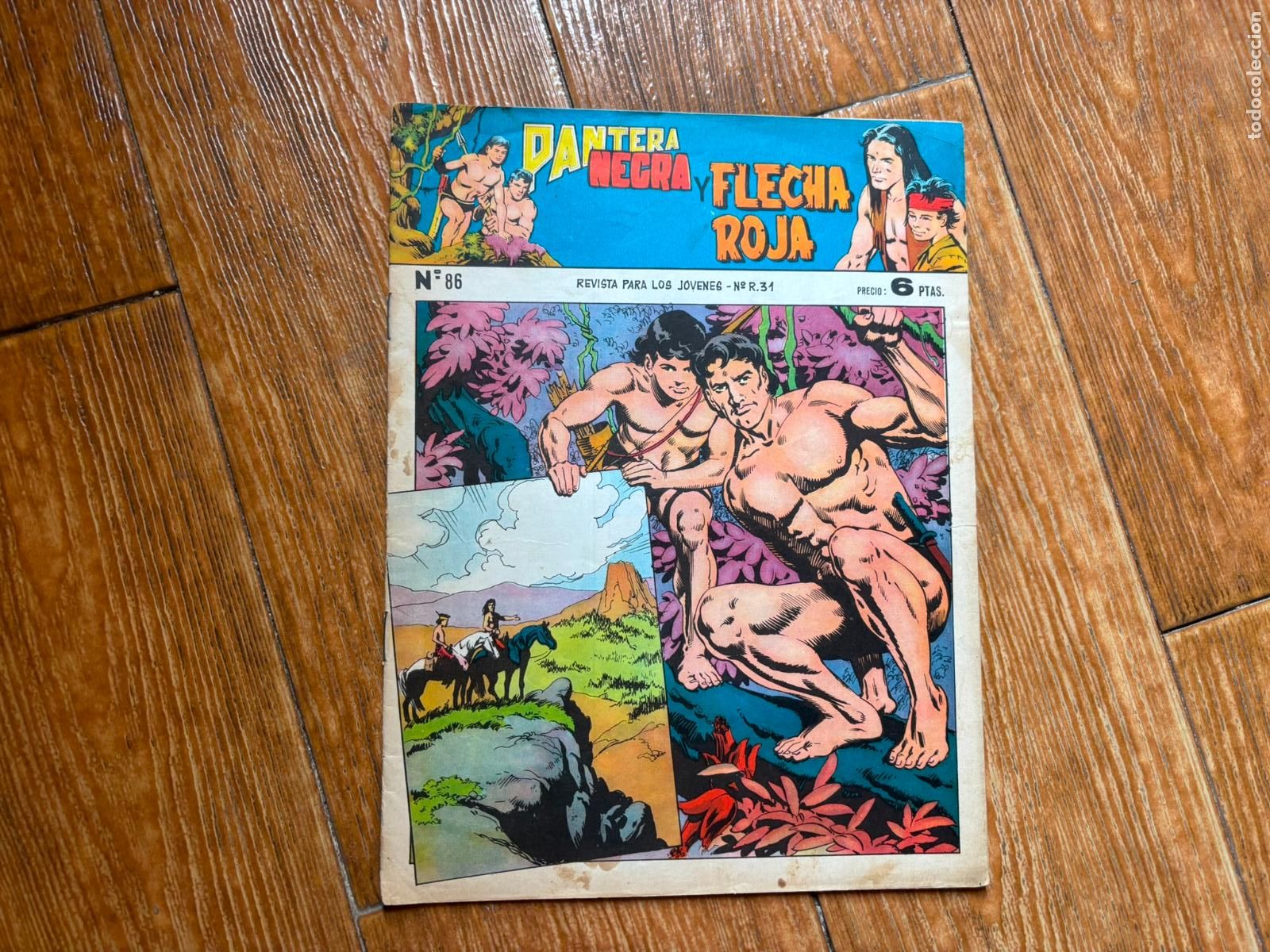 Tebeos: PANTERA NEGRA REVISTA N&ordm; 86 EDITORIAL MAGA