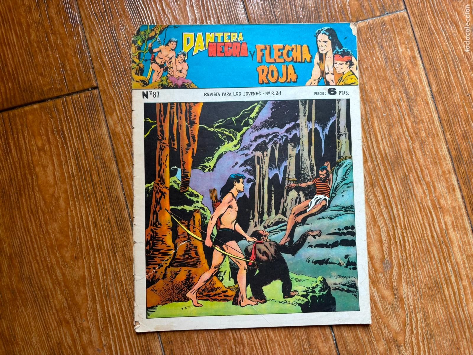 Tebeos: PANTERA NEGRA REVISTA N&ordm; 87 EDITORIAL MAGA