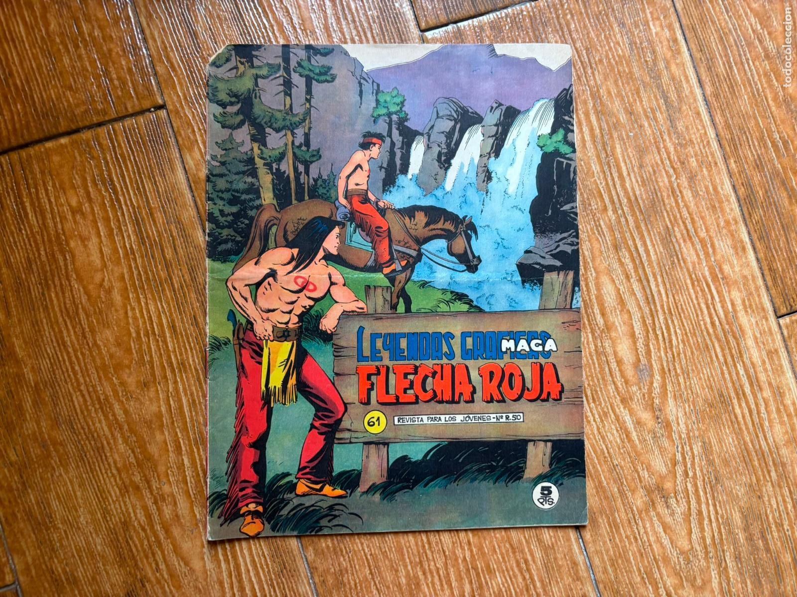 Tebeos: FLECHA ROJA REVISTA N&ordm; 61 EDITORIAL MAGA
