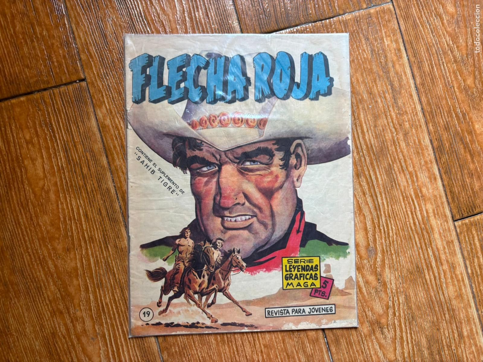 Comics: FLECHA ROJA REVISTA N&ordm; 19 EDITORIAL MAGA