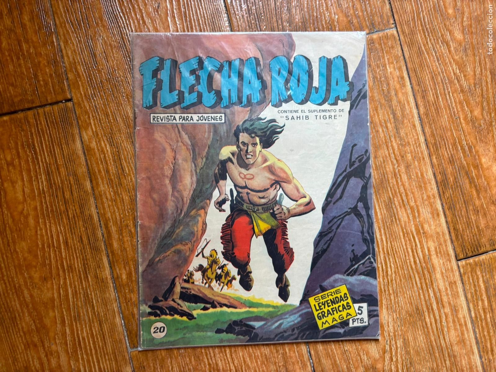 Tebeos: FLECHA ROJA REVISTA N&ordm; 20 EDITORIAL MAGA