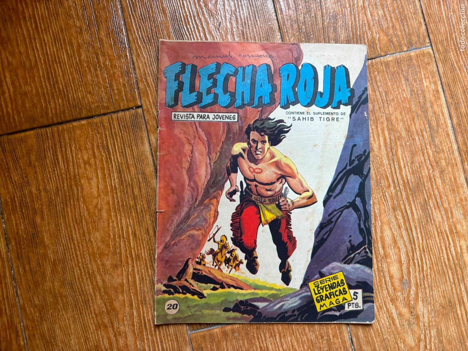 Tebeos: FLECHA ROJA REVISTA N&ordm; 20 EDITORIAL MAGA