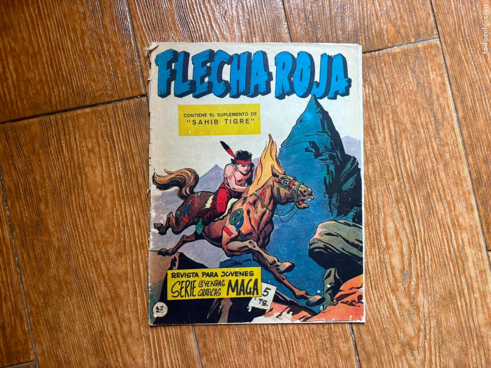 Tebeos: FLECHA ROJA REVISTA N&ordm; 9 EDITORIAL MAGA