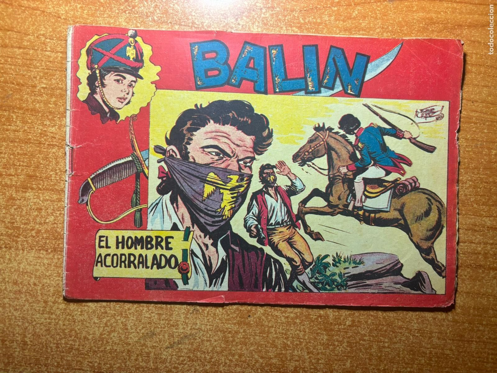 Tebeos: BALIN N&ordm; 10 EDITORIAL MAGA ORIGINAL 1955