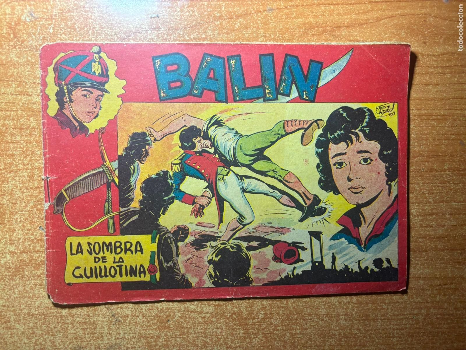 Tebeos: BALIN N&ordm; 7 EDITORIAL MAGA ORIGINAL 1955