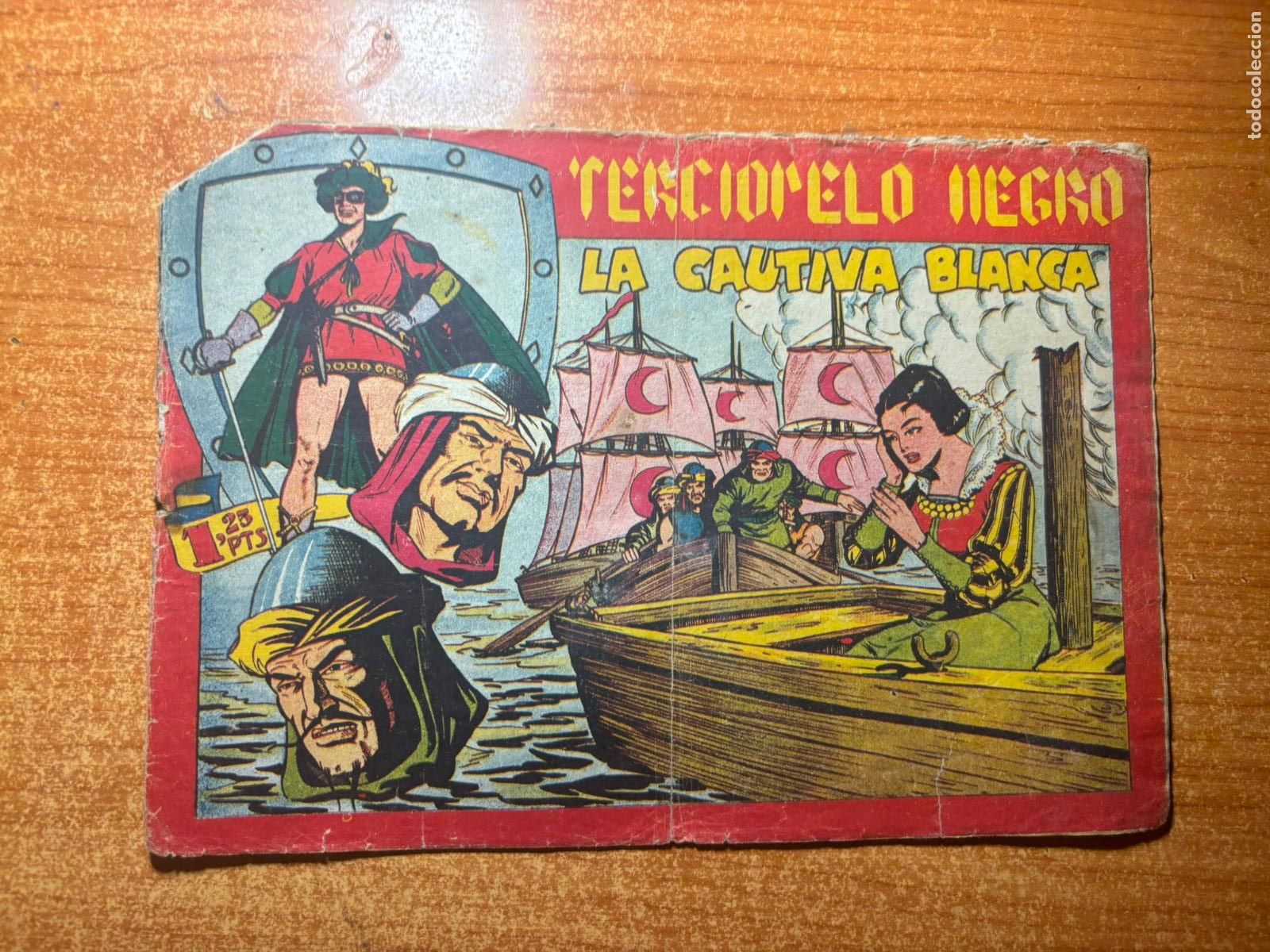 Tebeos: TERCIOPELO NEGRO N&ordm; 21 EDITORIAL MAGA ORIGINAL 1954