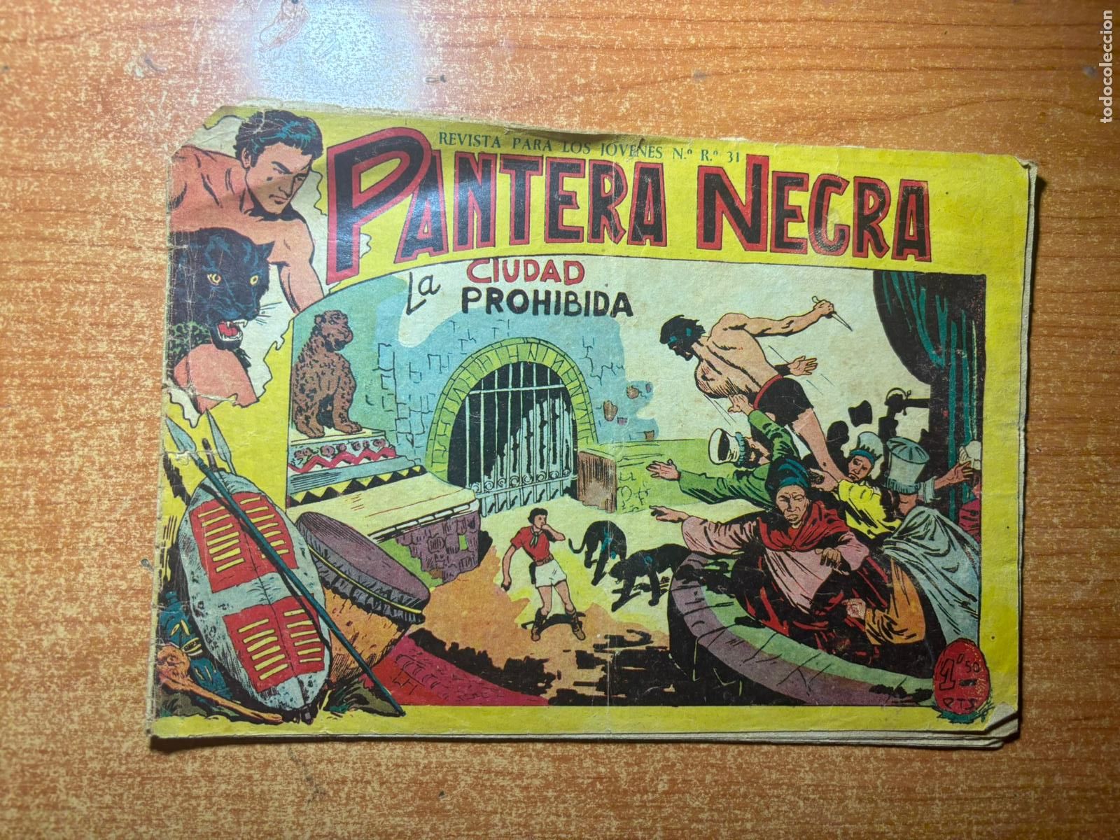 Tebeos: PANTERA NEGRA N&ordm; 8 EDITORIAL MAGA ORIGINAL - Foto 1