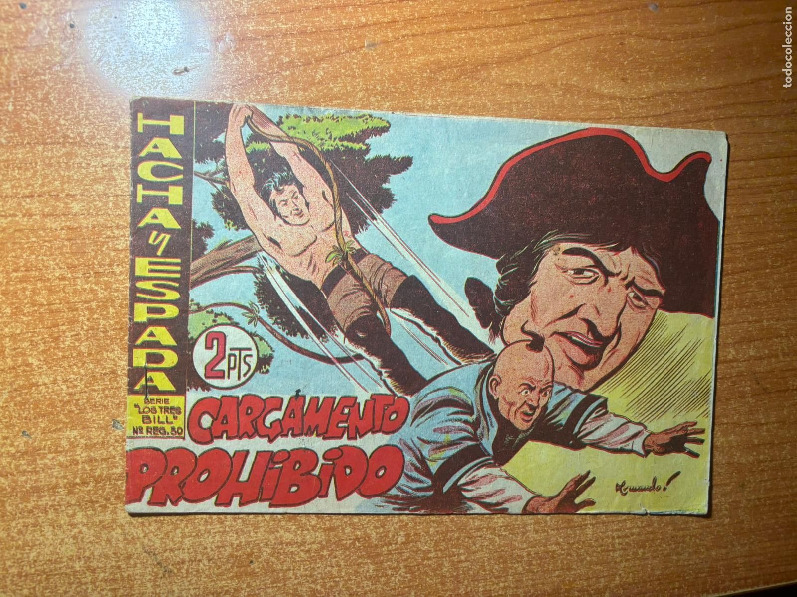 Tebeos: HACHA Y ESPADA N&ordm; 39 EDITORIAL MAGA ORIGINAL