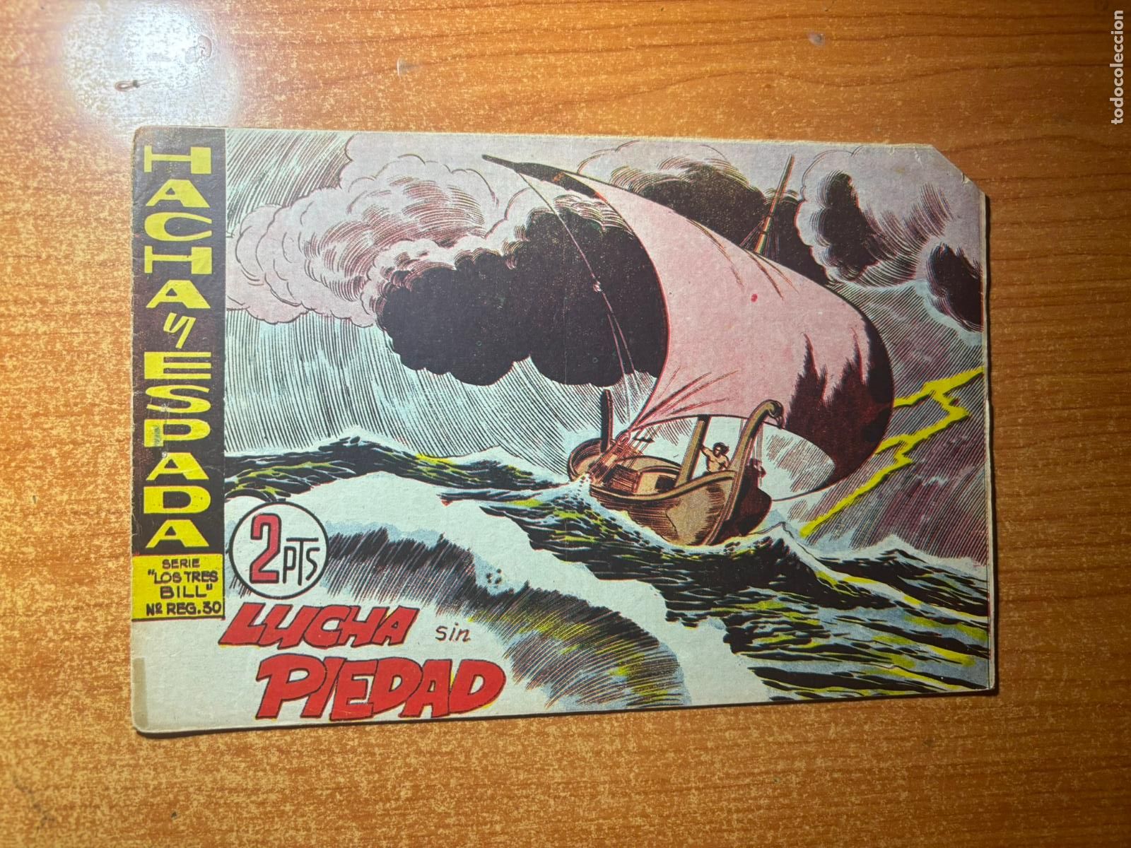 Tebeos: HACHA Y ESPADA N&ordm; 25 EDITORIAL MAGA ORIGINAL