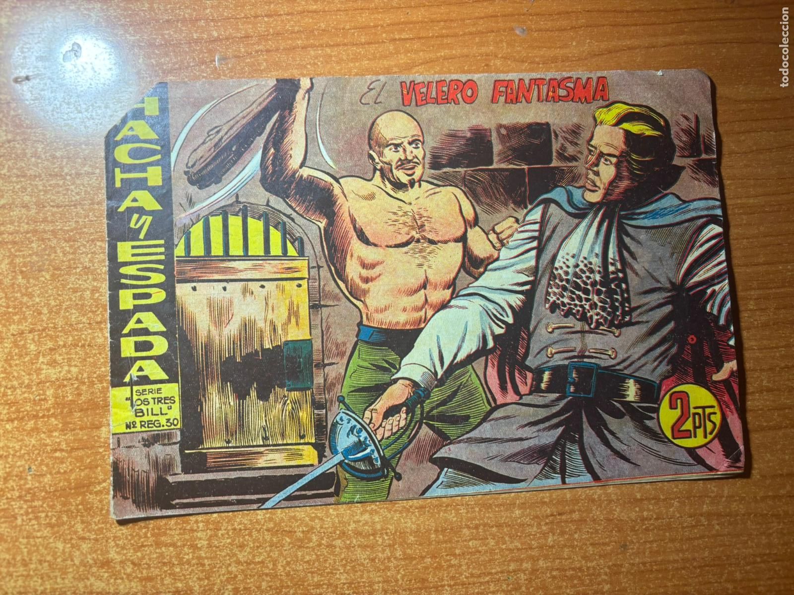 Tebeos: HACHA Y ESPADA N&ordm; 18 EDITORIAL MAGA ORIGINAL - Foto 1