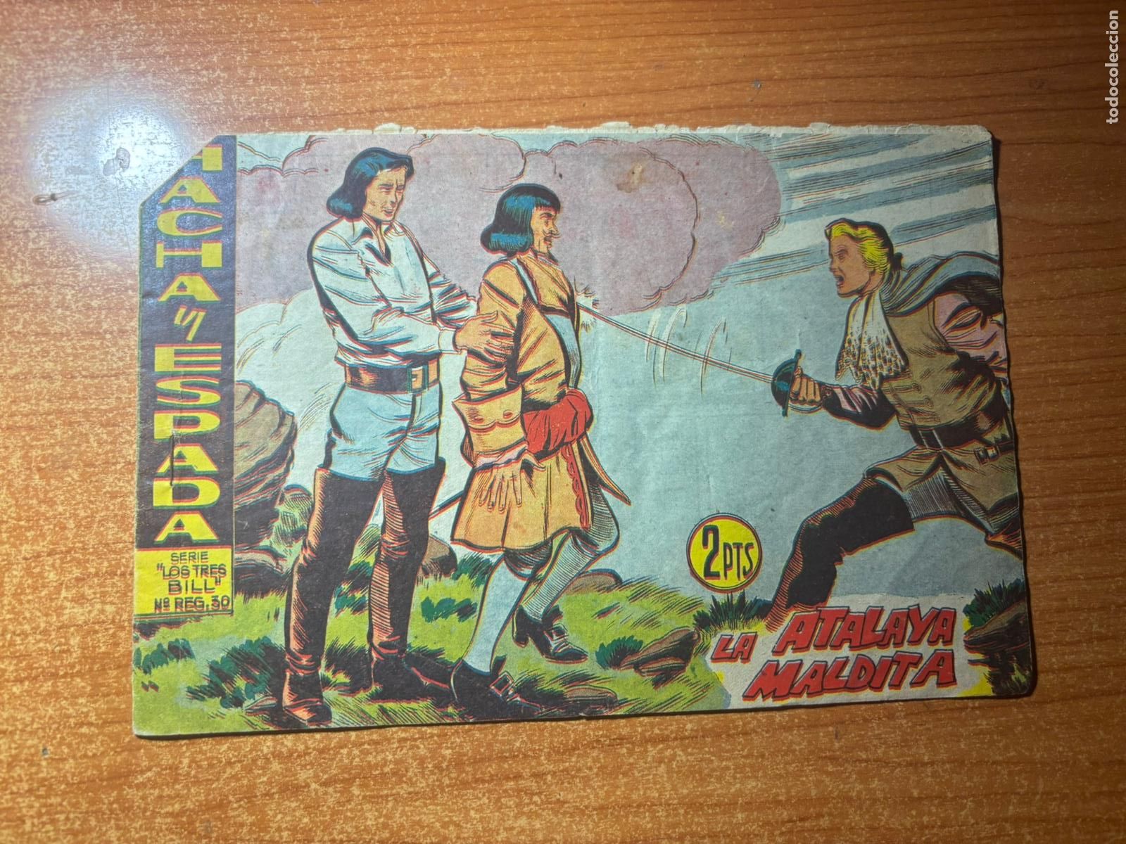Tebeos: HACHA Y ESPADA N&ordm; 16 EDITORIAL MAGA ORIGINAL