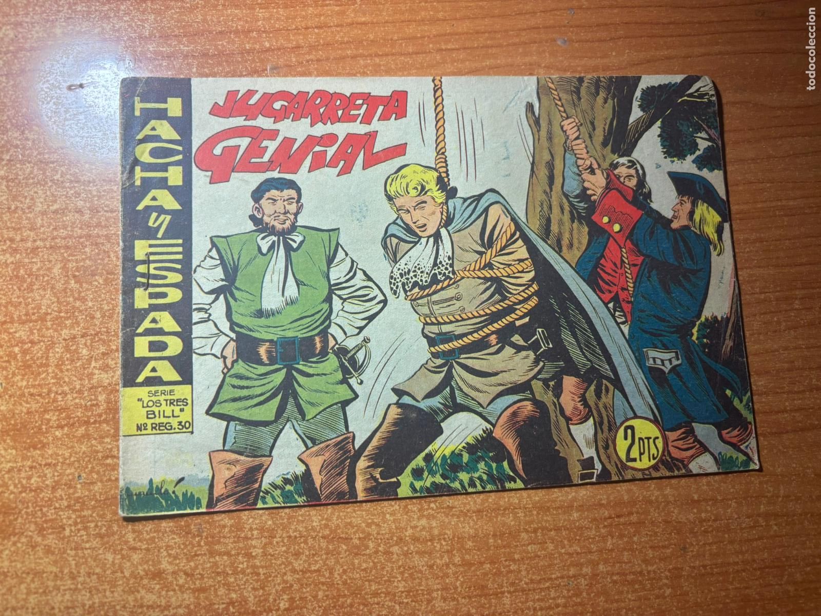 Tebeos: HACHA Y ESPADA N&ordm; 15 EDITORIAL MAGA ORIGINAL