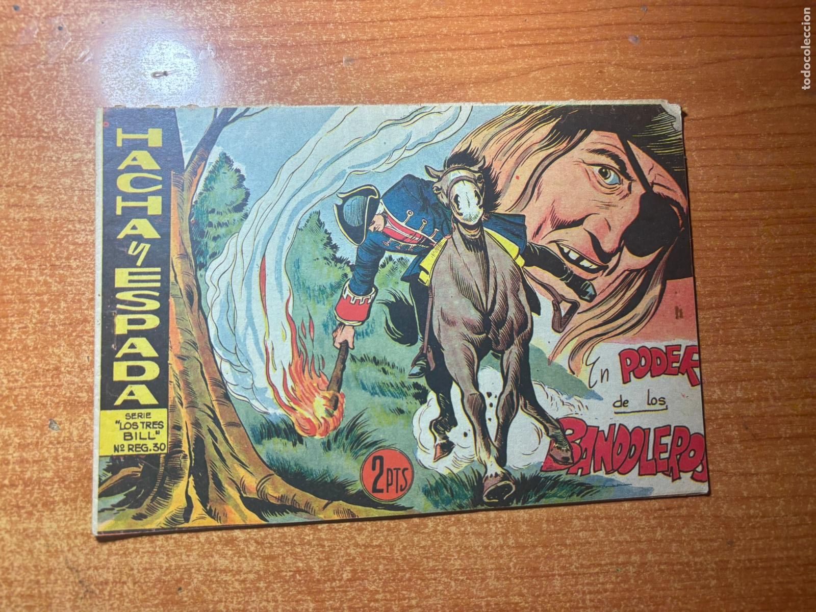 Tebeos: HACHA Y ESPADA N&ordm; 14 EDITORIAL MAGA ORIGINAL