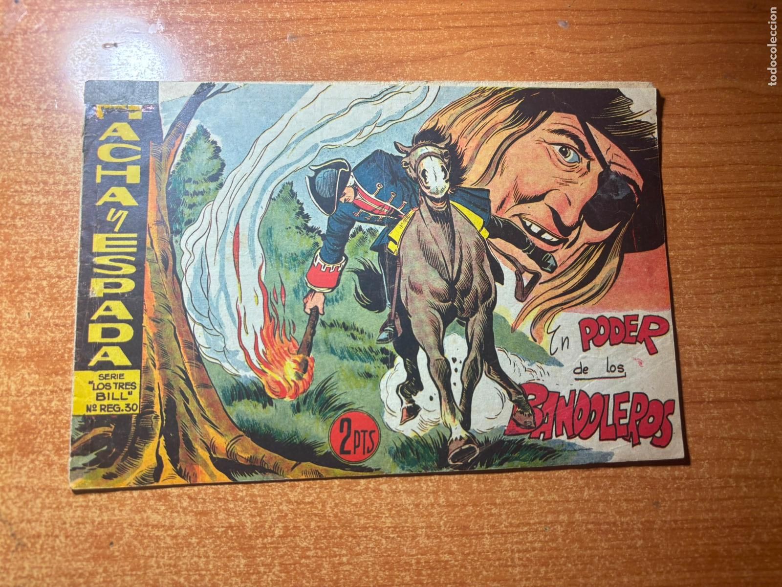 Tebeos: HACHA Y ESPADA N&ordm; 14 EDITORIAL MAGA ORIGINAL