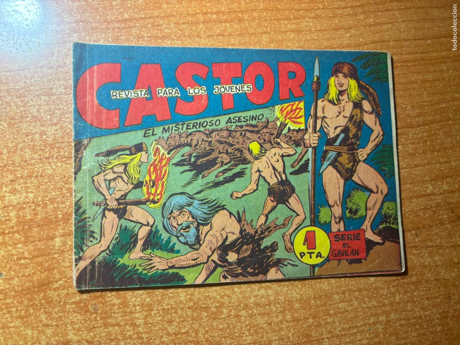 Tebeos: CASTOR N&ordm; 13 EDITORIAL MAGA ORIGINAL - Foto 1