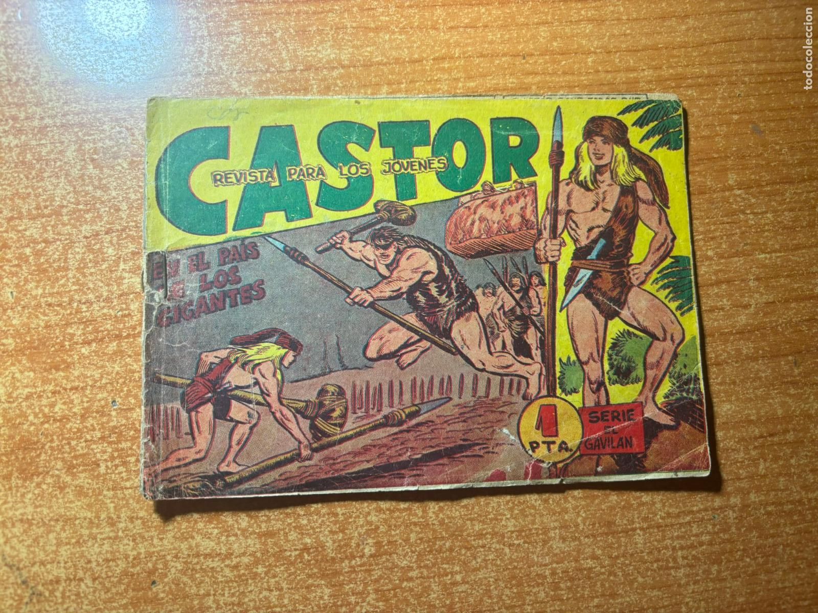 Tebeos: CASTOR N&ordm; 10 EDITORIAL MAGA ORIGINAL - Foto 1