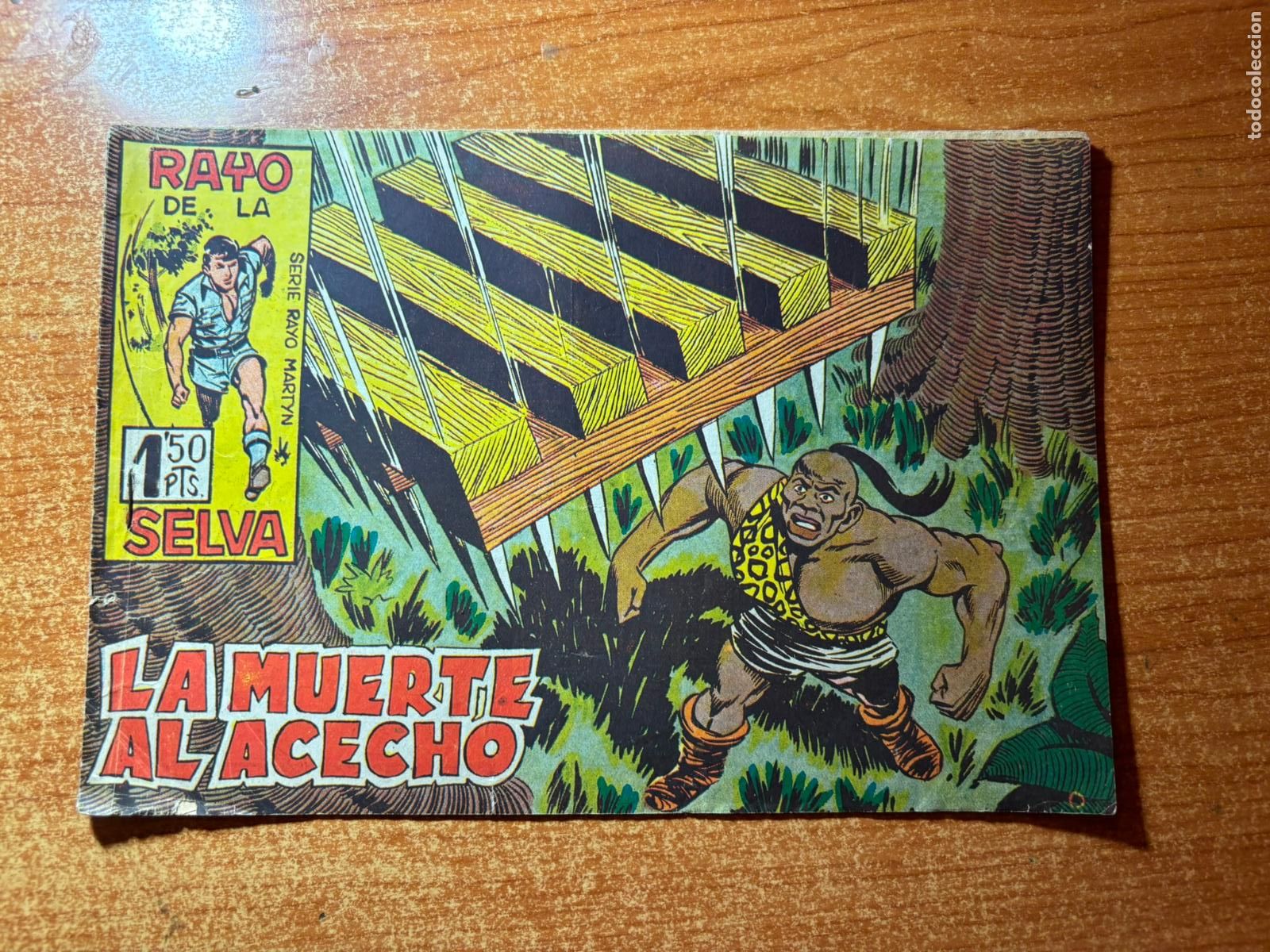 Tebeos: EL RAYO DE LA SELVA N&ordm; 34 EDITORIAL MAGA 1961 ORIGINAL