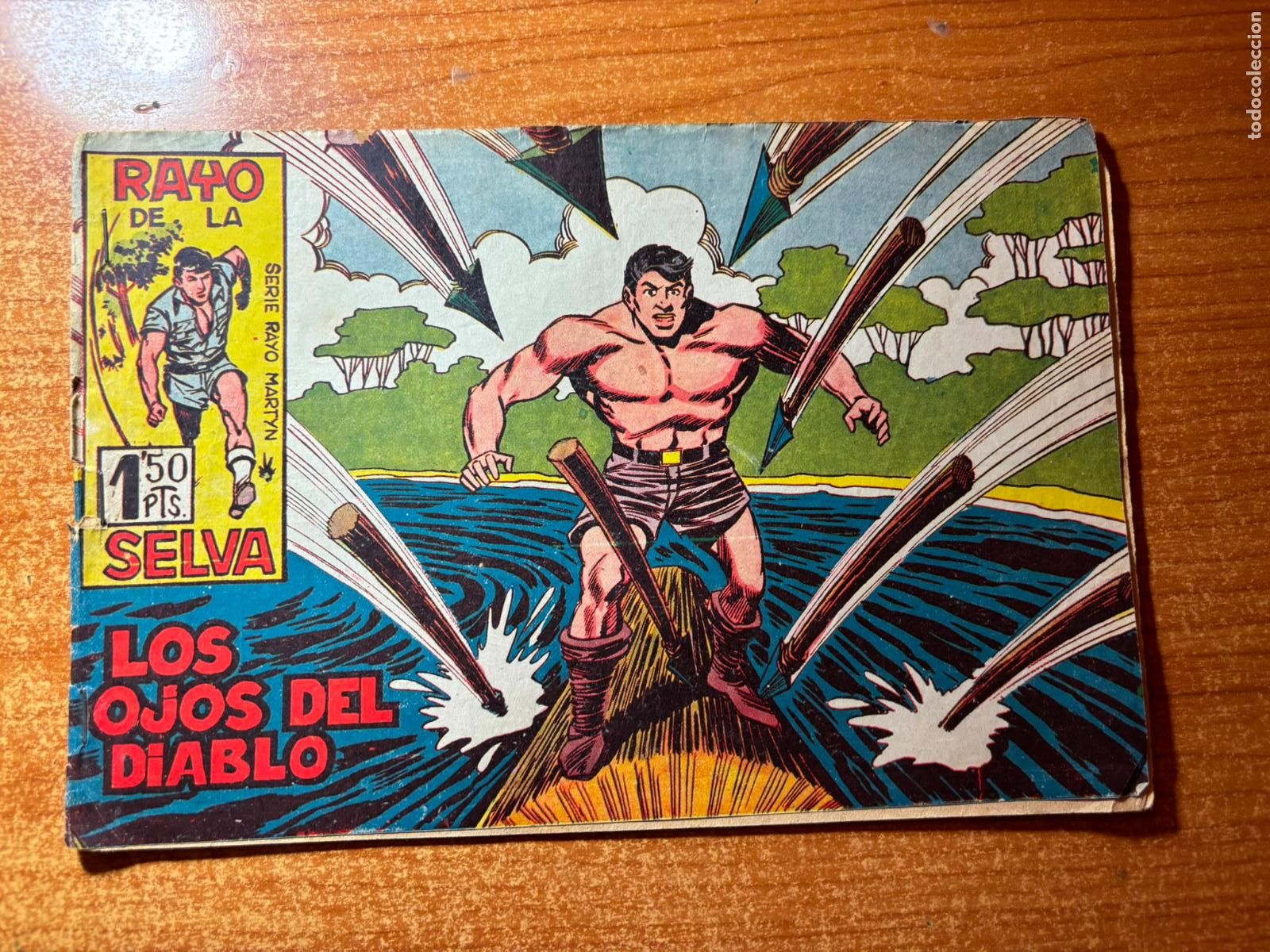 Tebeos: EL RAYO DE LA SELVA N&ordm; 32 EDITORIAL MAGA 1961 ORIGINAL
