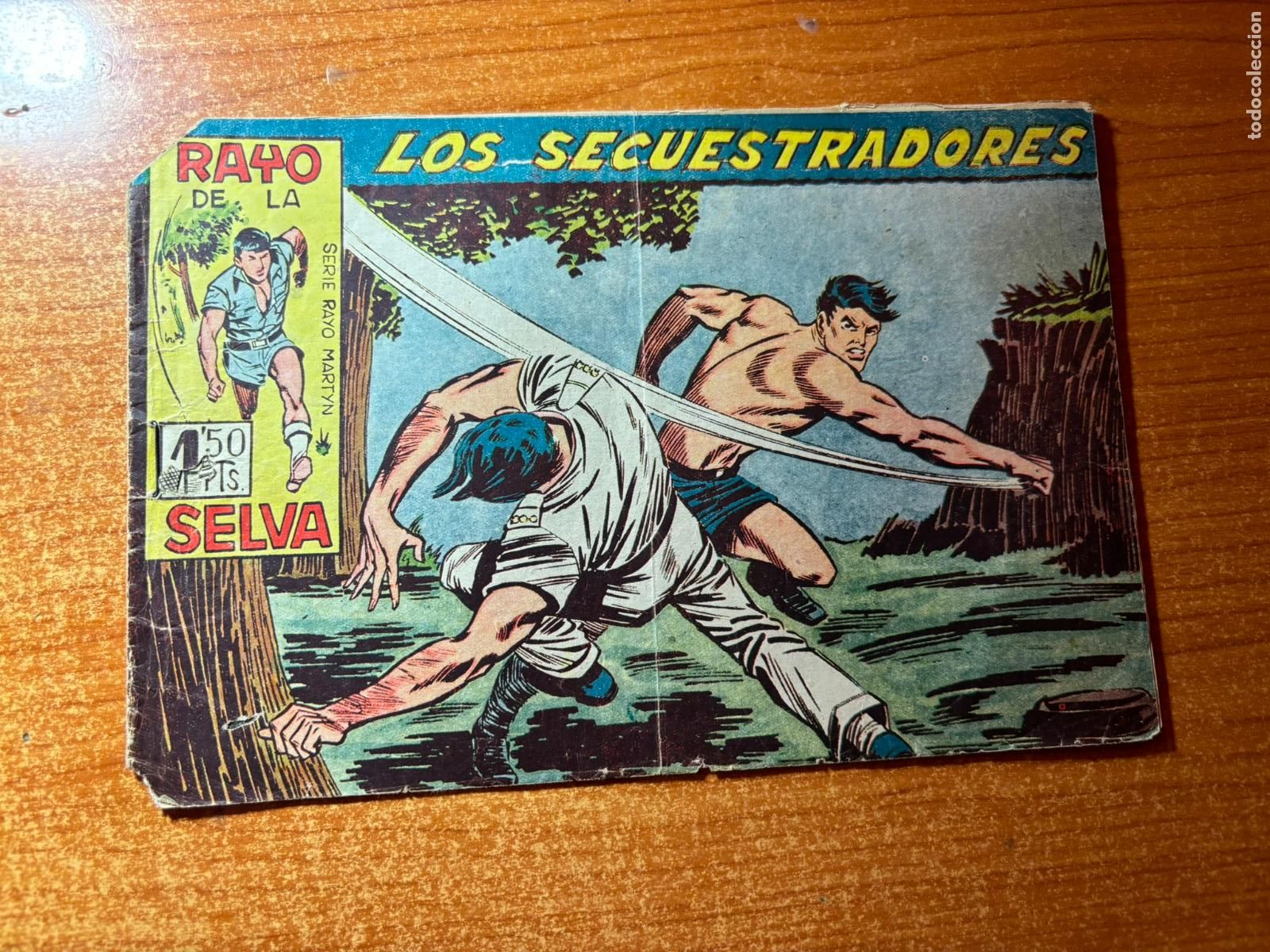 Tebeos: EL RAYO DE LA SELVA N&ordm; 30 EDITORIAL MAGA 1961 ORIGINAL